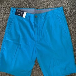 Men’s bright blue shorts. Size 34. New with tags!